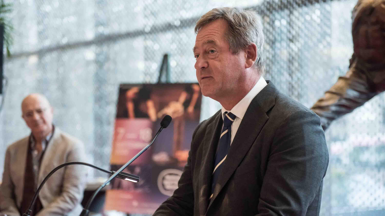 El Consejero de Cultura y Política del Gobierno Vasco, Bingen Zupiria