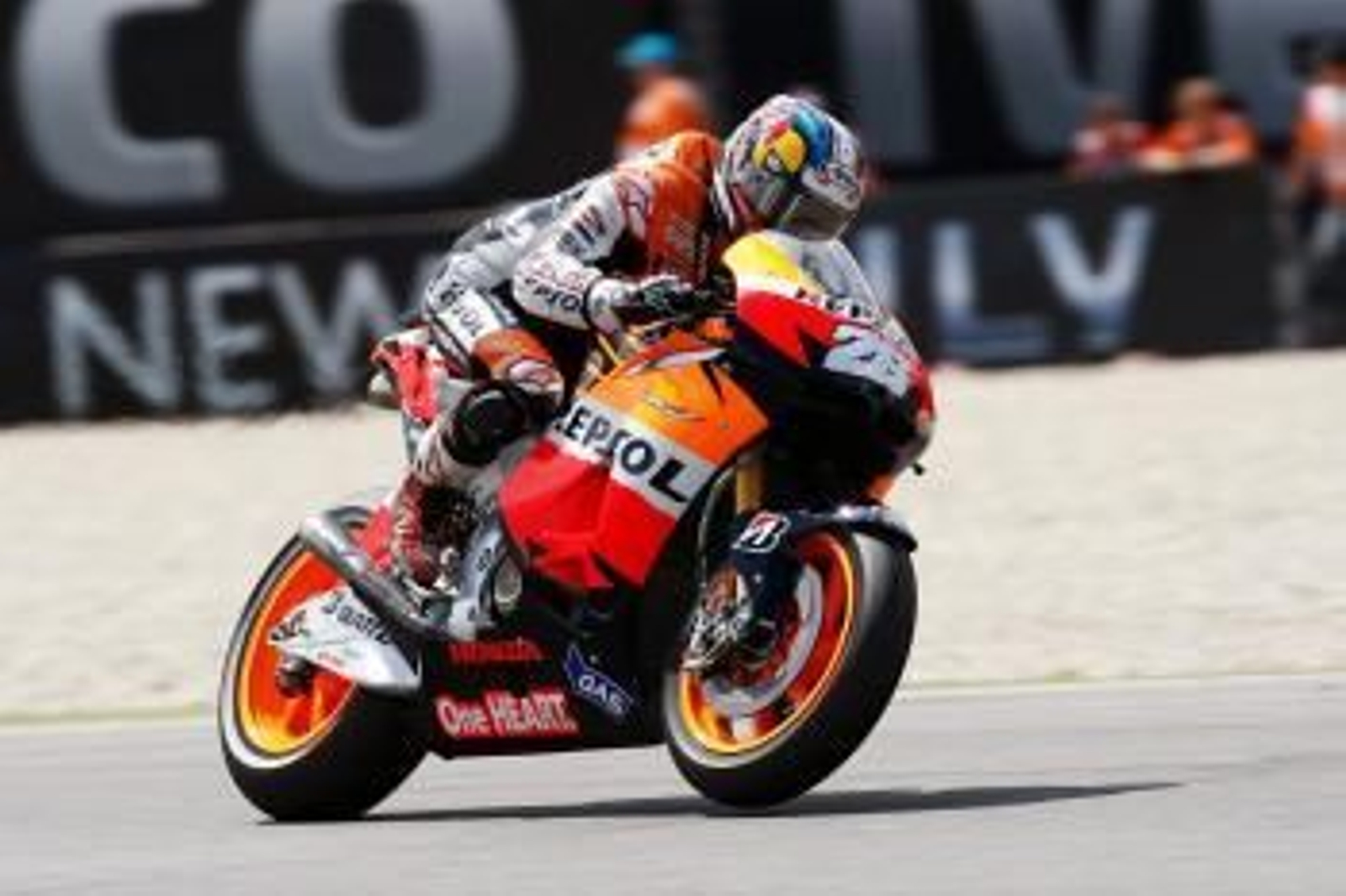 El piloto español del equipo Repsol Honda de MotoGP, Dani Pedrosa (Foto: EFE)