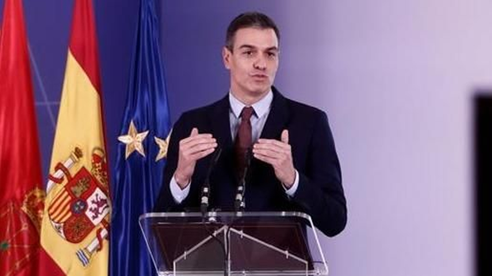 El presidente del Gobierno, Pedro Sánchez