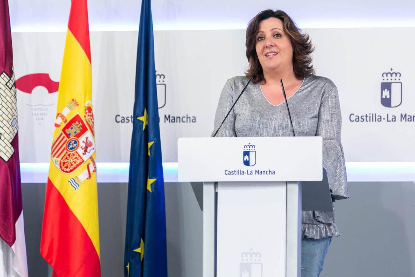 la consejera de Economía de Castilla La Mancha, Patricia Franco
