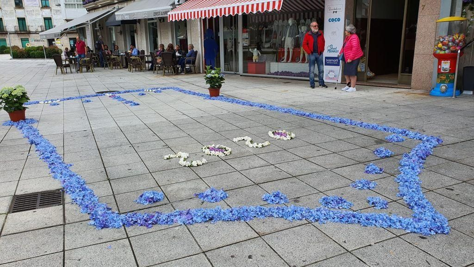 Un Corpus diferente sin fieles en Ponteareas 6