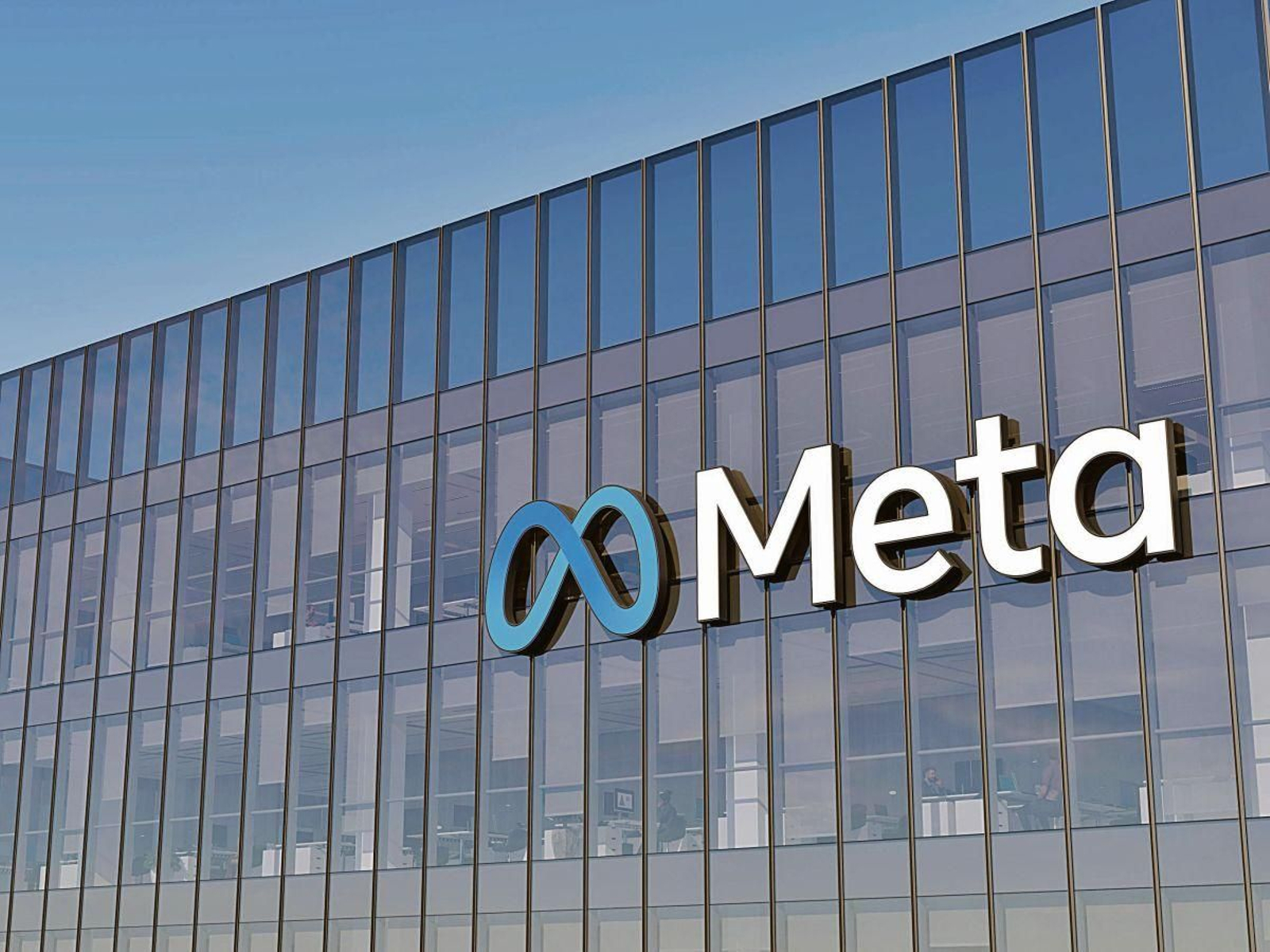 Exterior de la sede central de Meta en Menlo Park, en Estados Unidos.