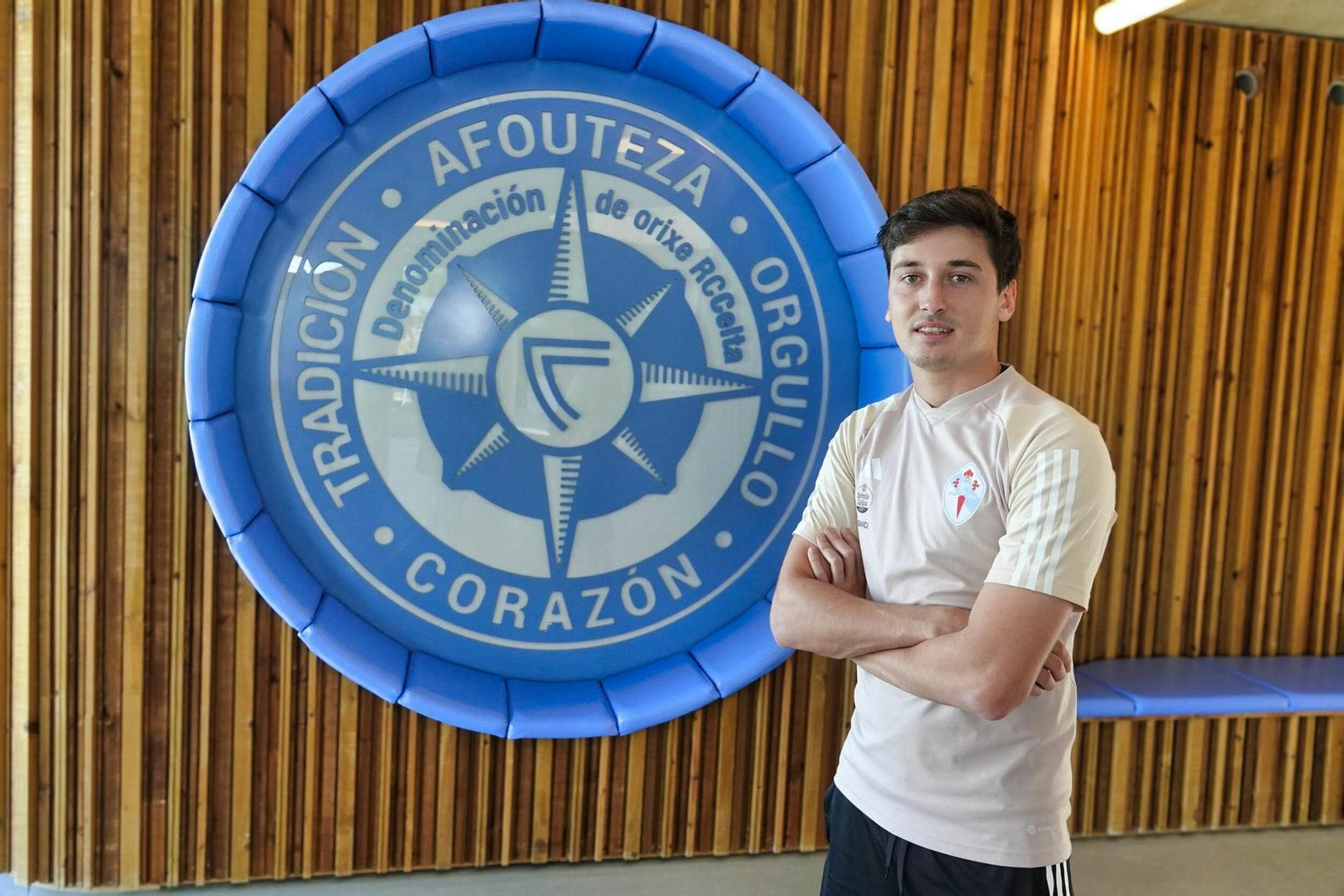 Carlos Dotor, jugador del Celta. // Vicente Alonso