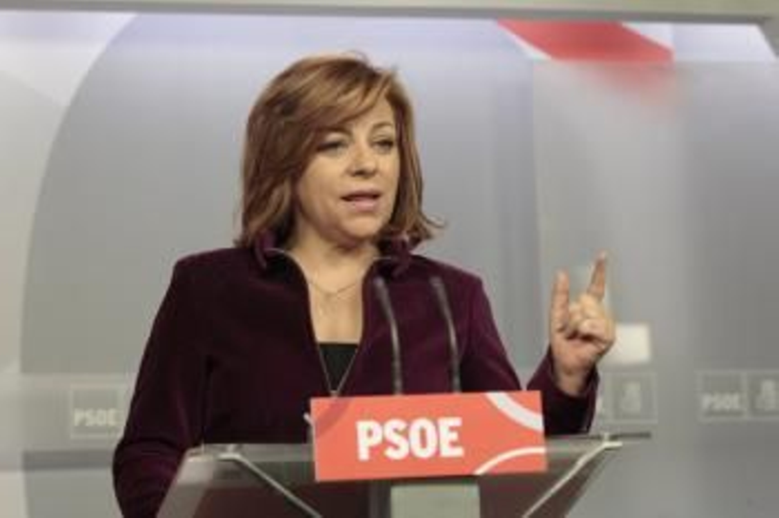 La vicesecretaria general del PSOE, Elena Valenciano