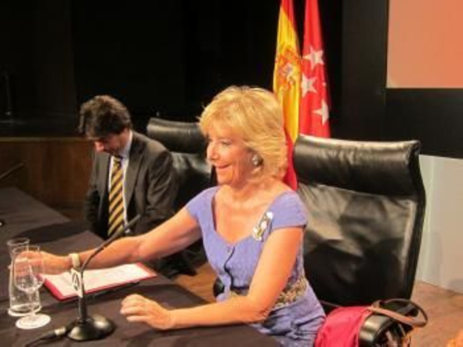 La presidenta de la Comunidad de Madrid, Esperanza Aguirre.