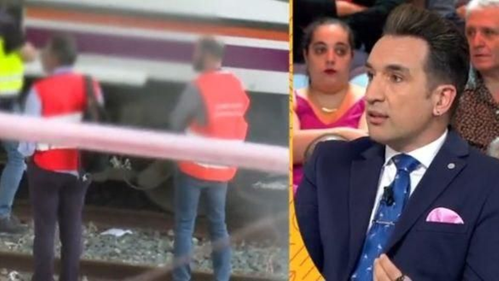 Miguel Lago en el programa 'Y Ahora Sonsoles'. // Twitter (@YAhoraSonsoles)