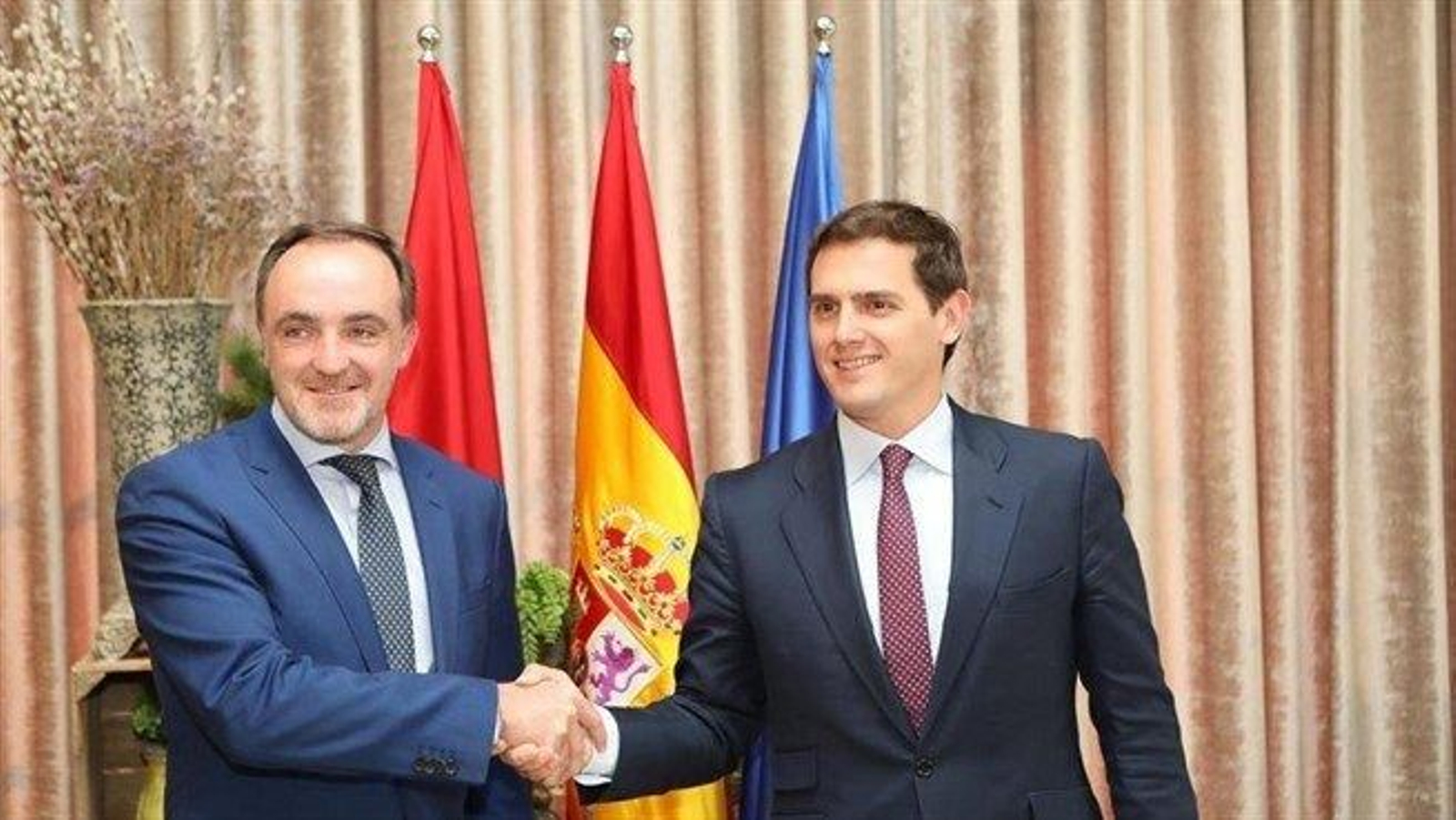 UPN y Cs sellan su alianza para las elecciones