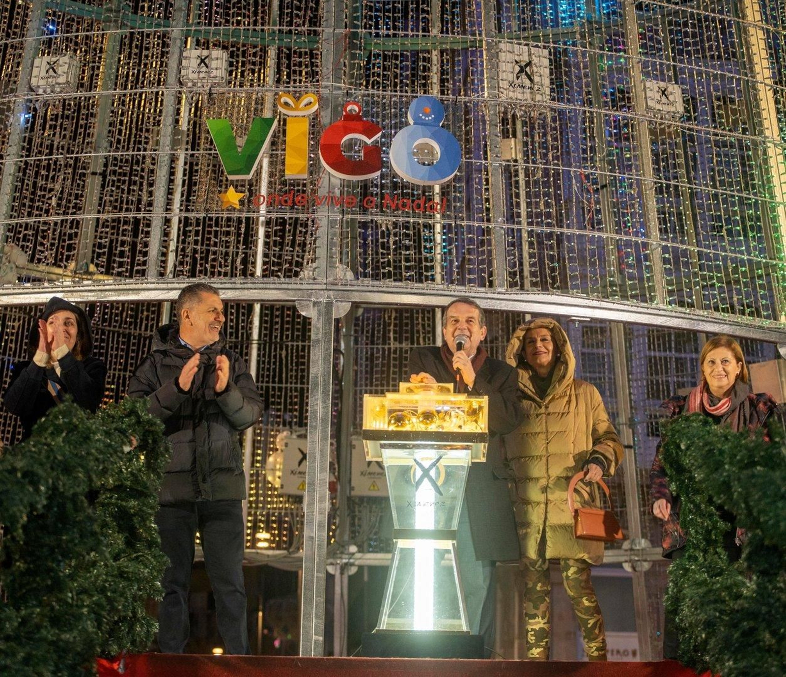 Vigo apaga la Navidad.