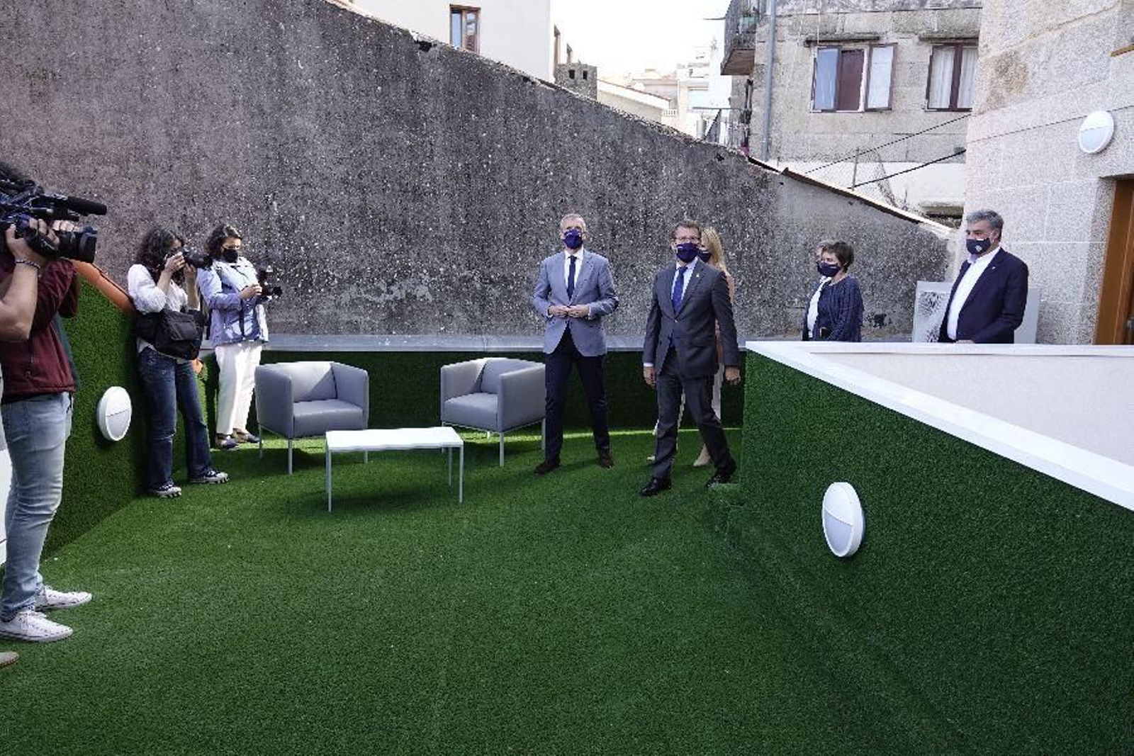 Así es el albergue de peregrinos de O Berbés por dentro // Vicente Alonso