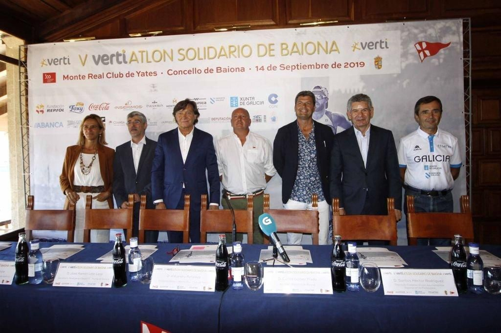 La competición se presentó ayer en el Monte Real Club de Yates.