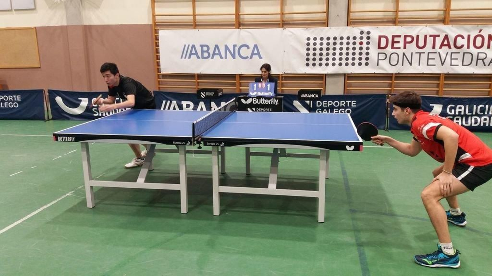 Zhao Tianming obtuvo dos victoria ante el L'Escala.