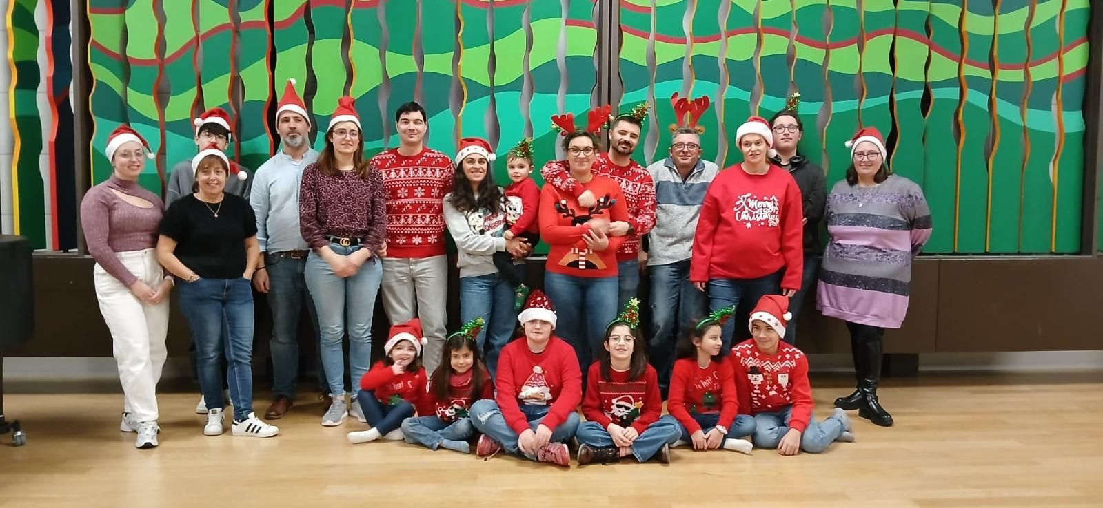 Familias de la diáspora celebrando la Navidad