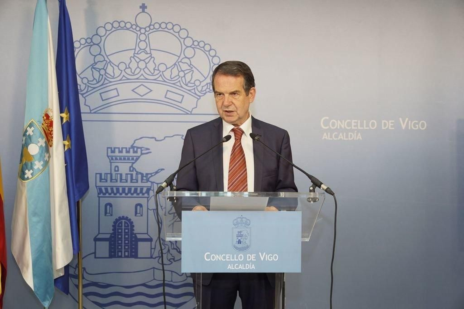 Abel Caballero, en el consistorio.