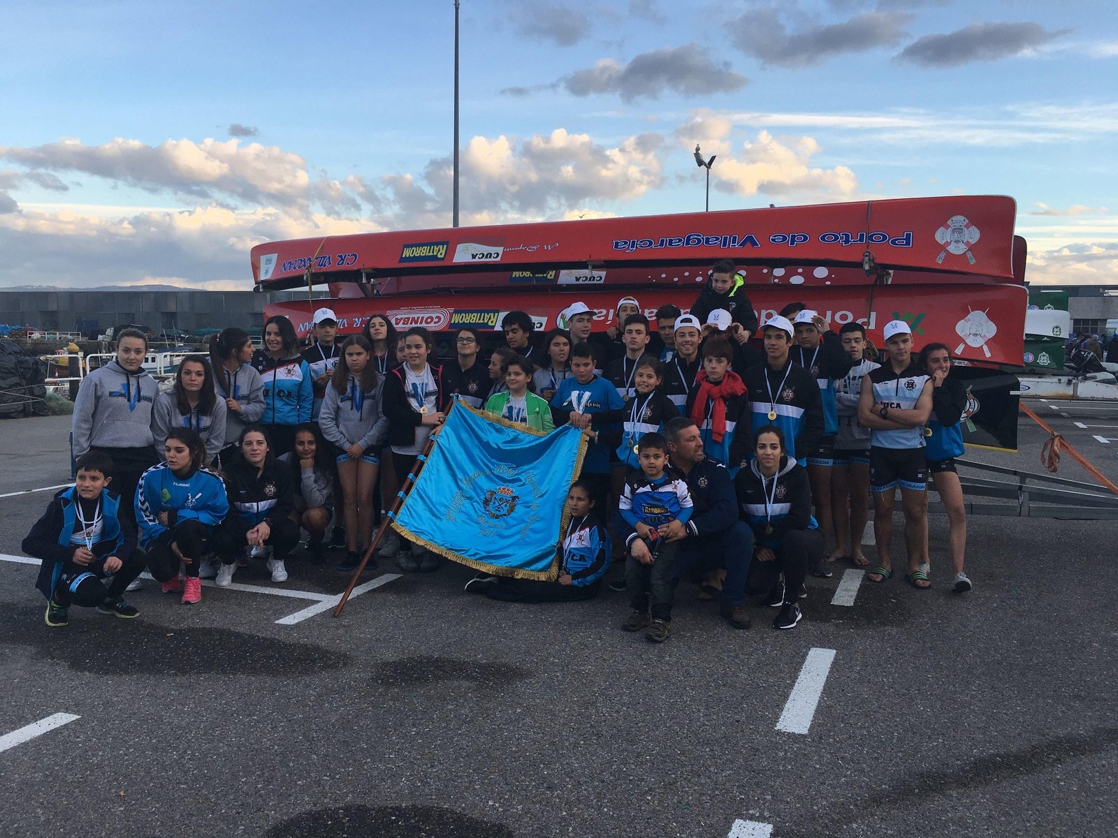 Vilaxoán y Bueu ganan la Bandeira Concello de Cangas