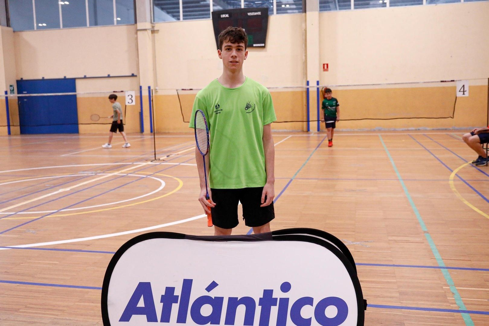 +Deporte Atlántico de bádminton en Ponteareas.