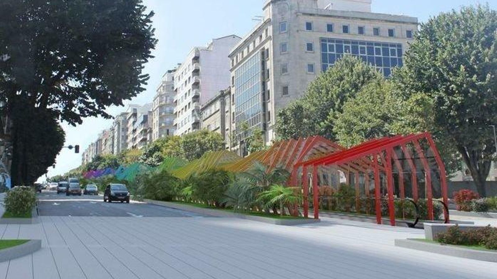 La instalación de los primeros tramos de rampas mecánicas en Gran Vía están previstos en 2019.