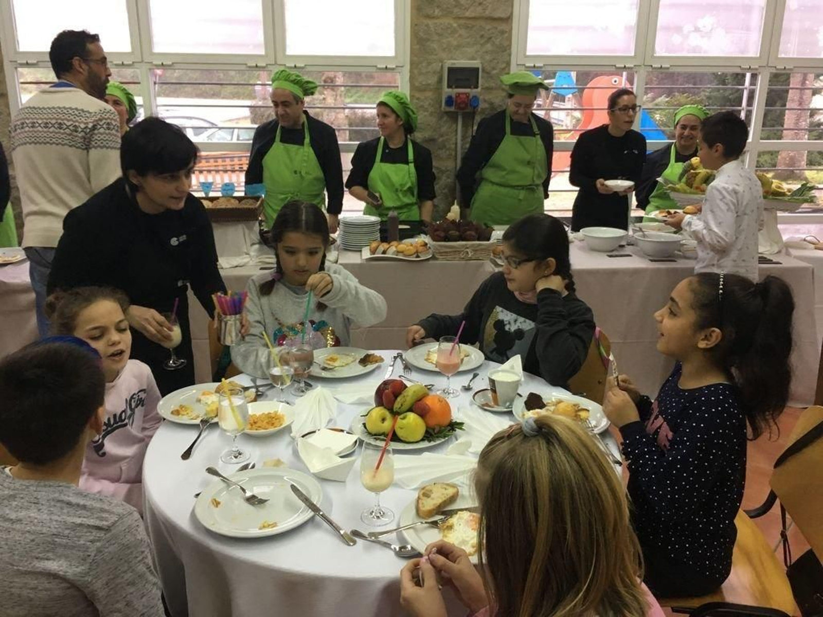 Los desayunos se llevaron a cabo esta semana en las instalaciones de la escuela de hostelería.