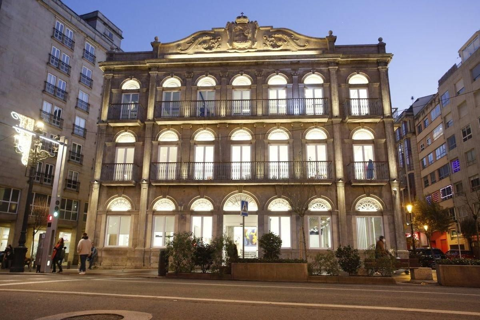 El antiguo rectorado será uno de los 172 edificios vigueses que conformarán la red inteligente.