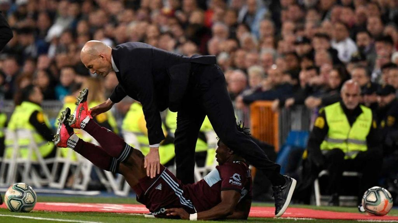 Joseph Aidoo pide disculpas a Zidane