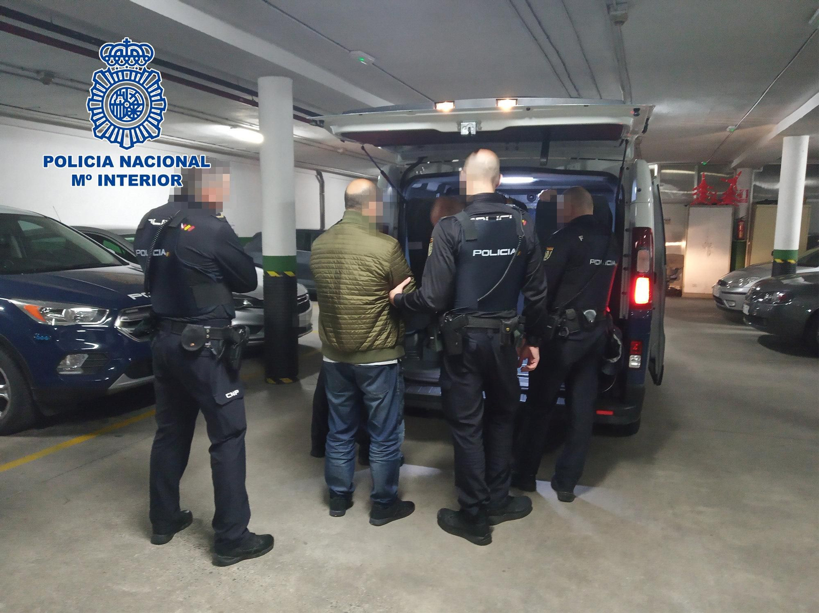 Uno de los detenidos