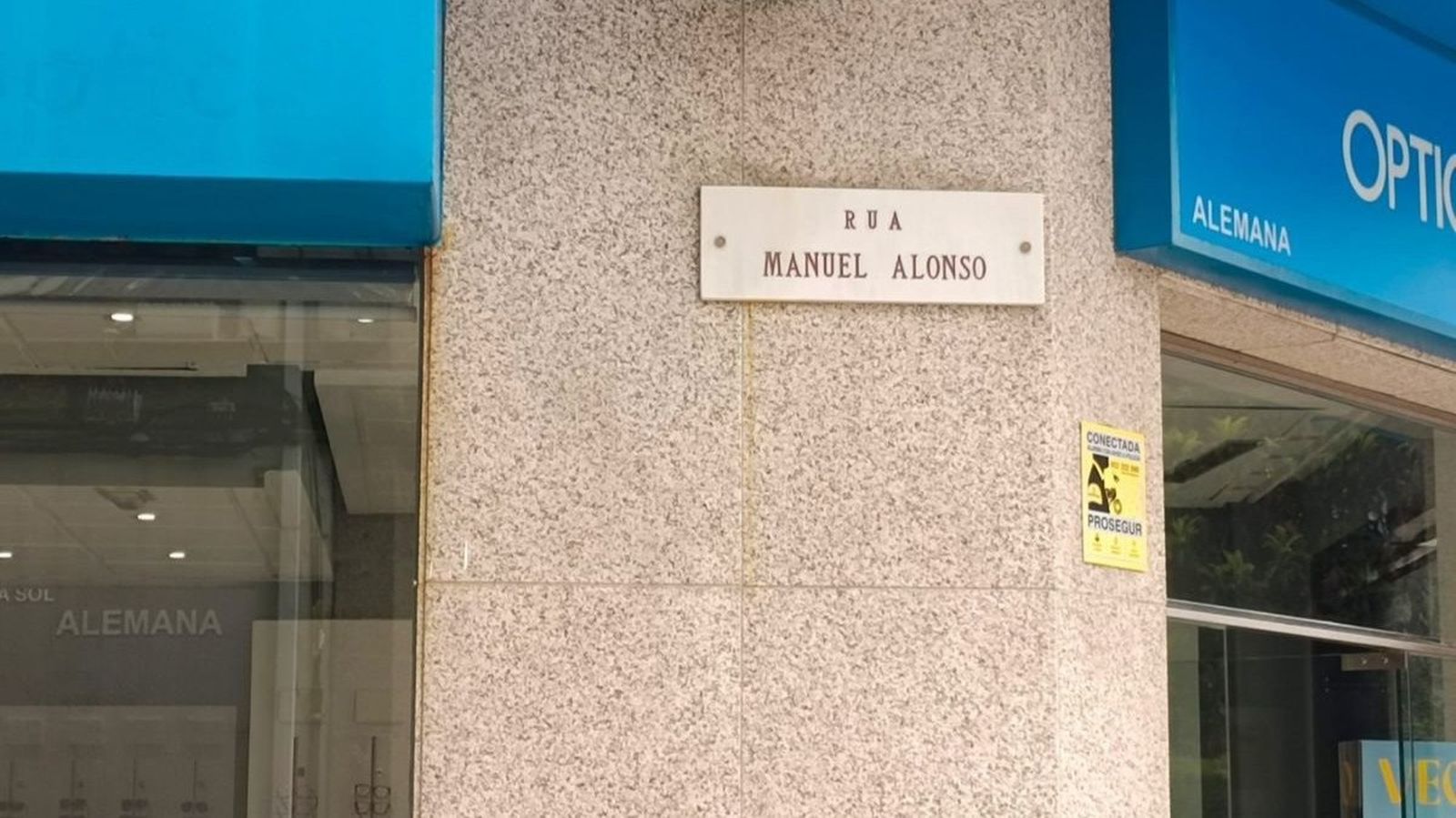 Imagen de como serán todas las placas del casco urbano.