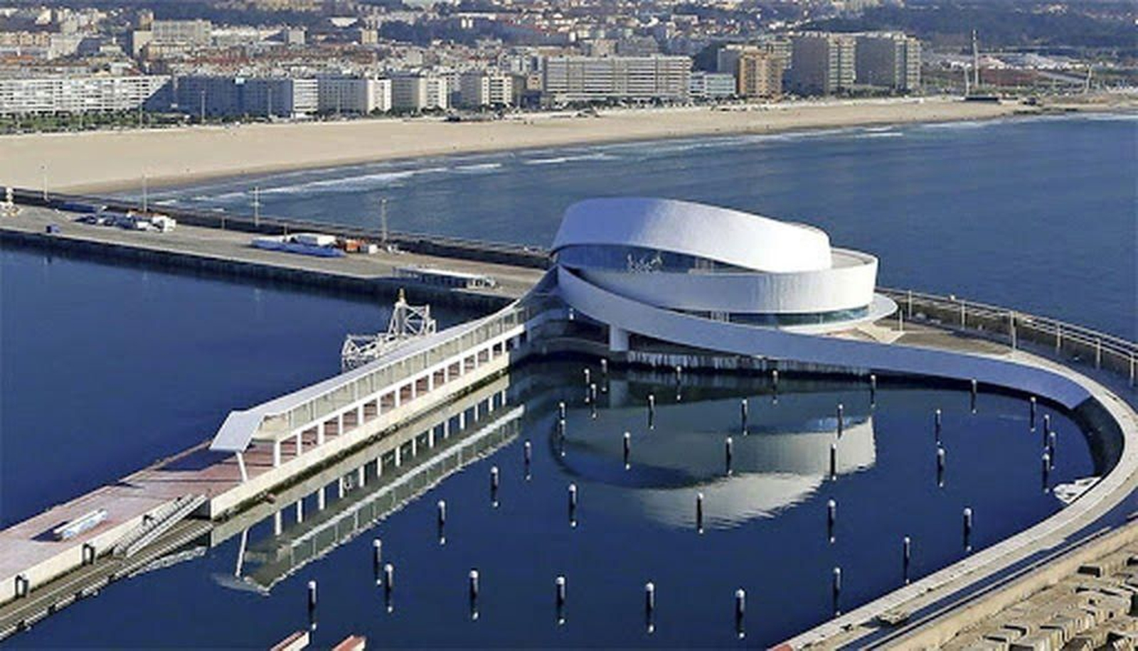 La estación de cruceros de Oporto.