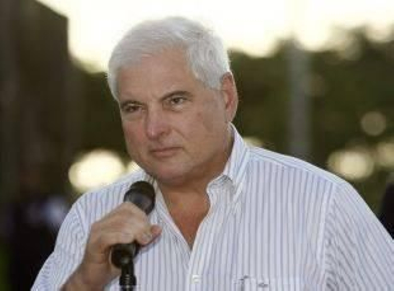 En la imagen, Ricardo Martinelli.