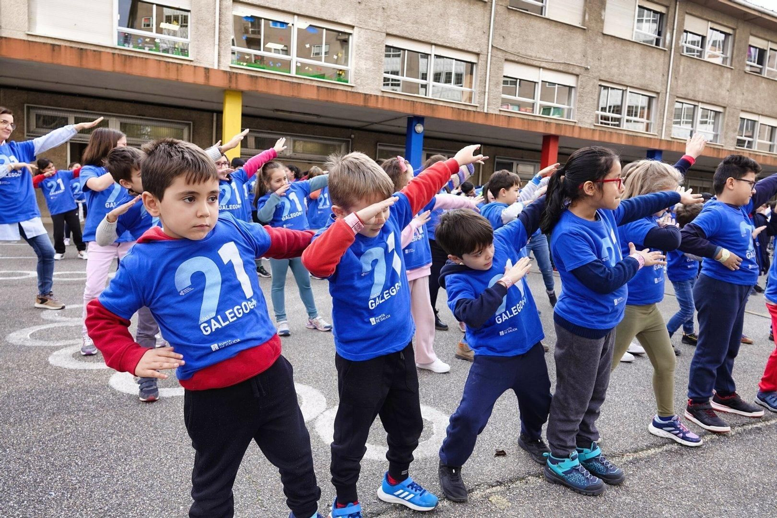 Actos por el Día de la Paz en el CEIP Pintor Laxeiro.