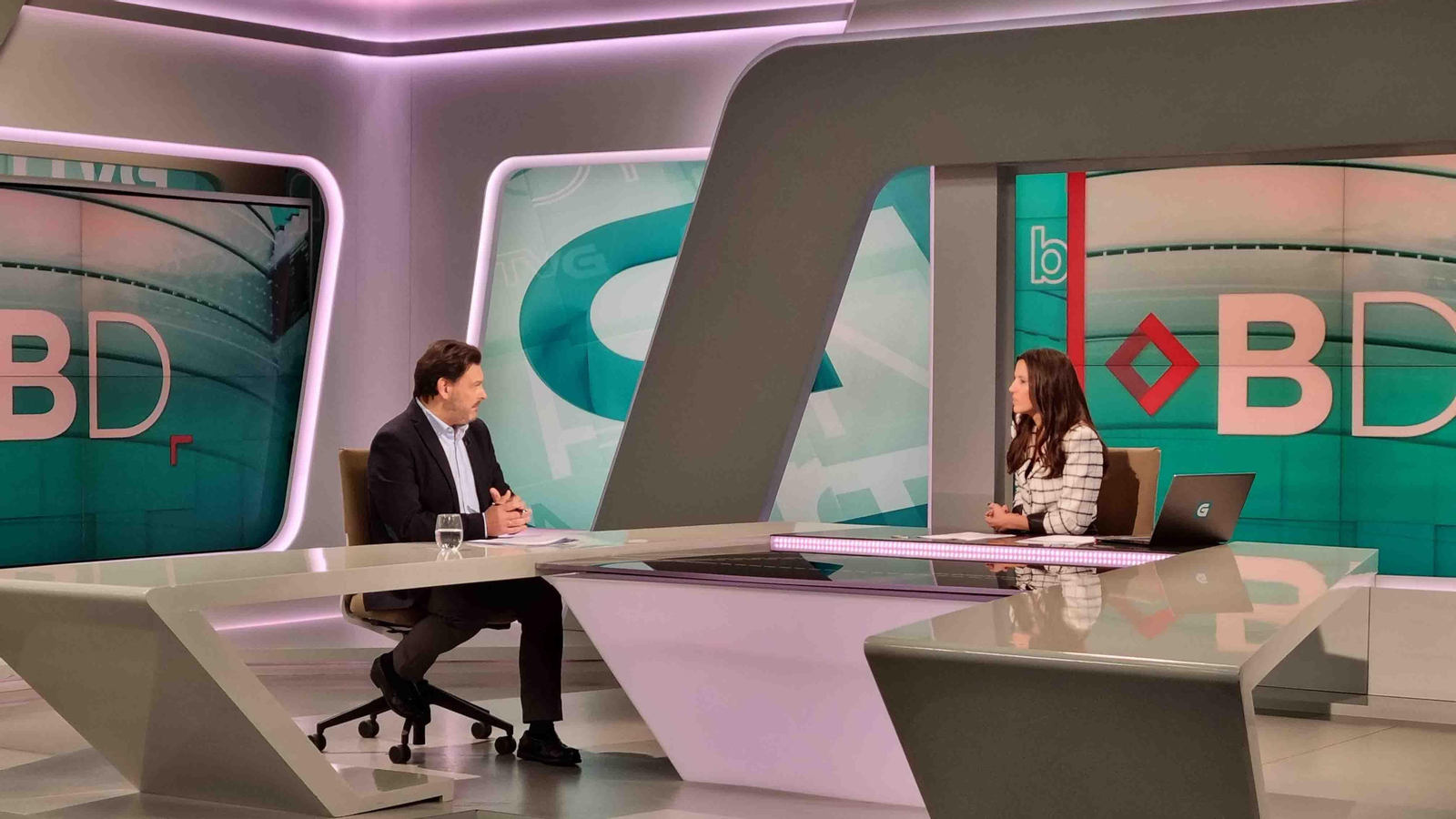 Antonio Rodríguez Miranda, en el programa Bos días de la TVG