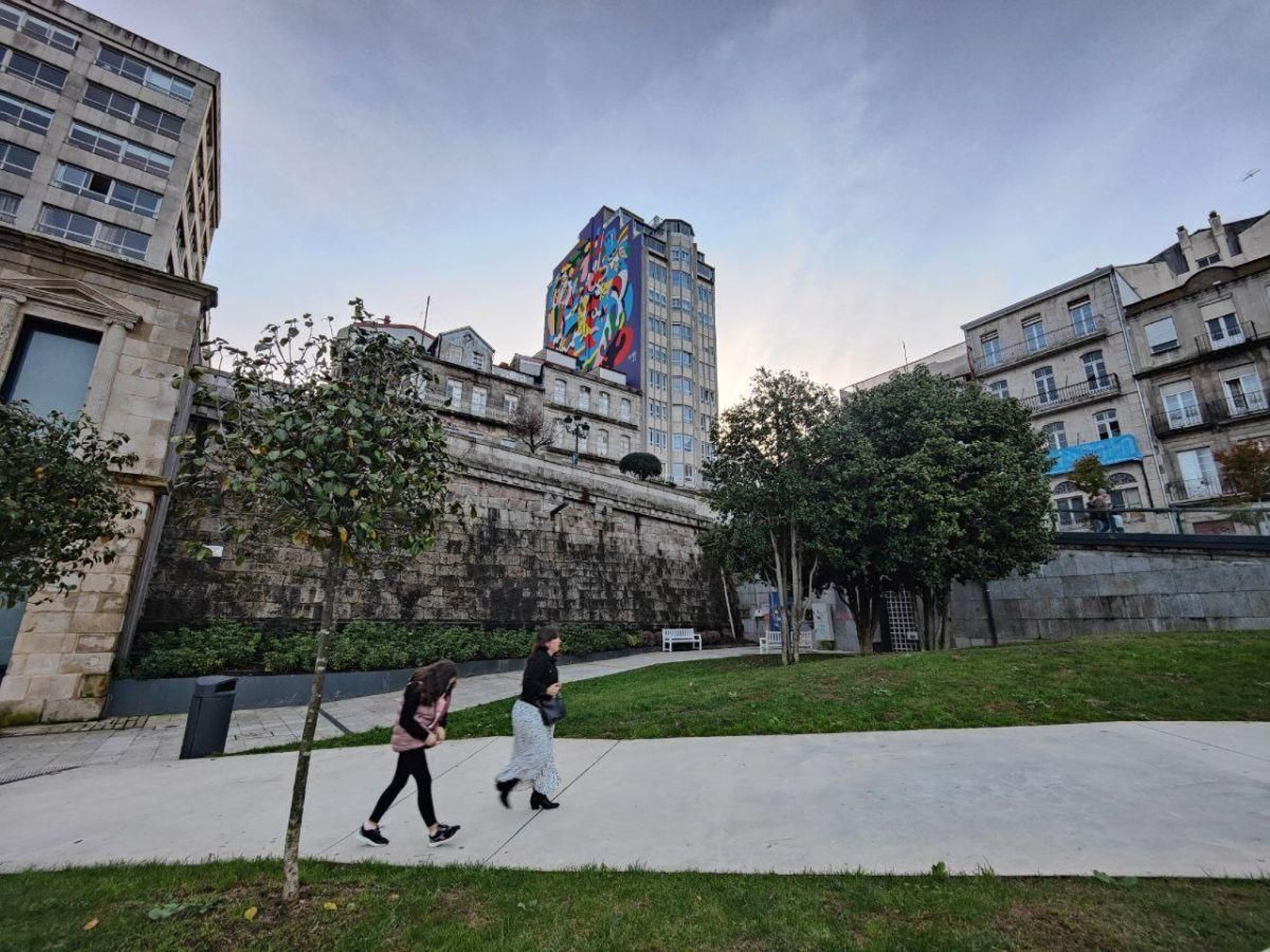 El espacio en el que se realizarán las catas, junto a la estación de Urzaiz.