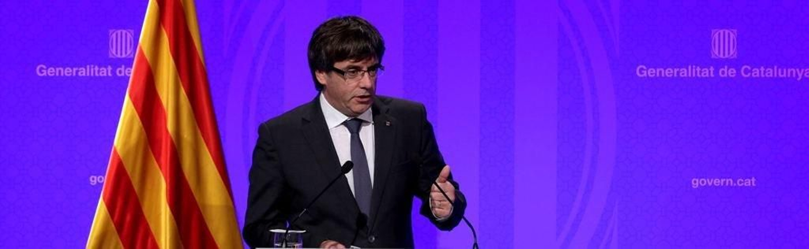 El presidente de la Generalitat, Carles Puigdemont