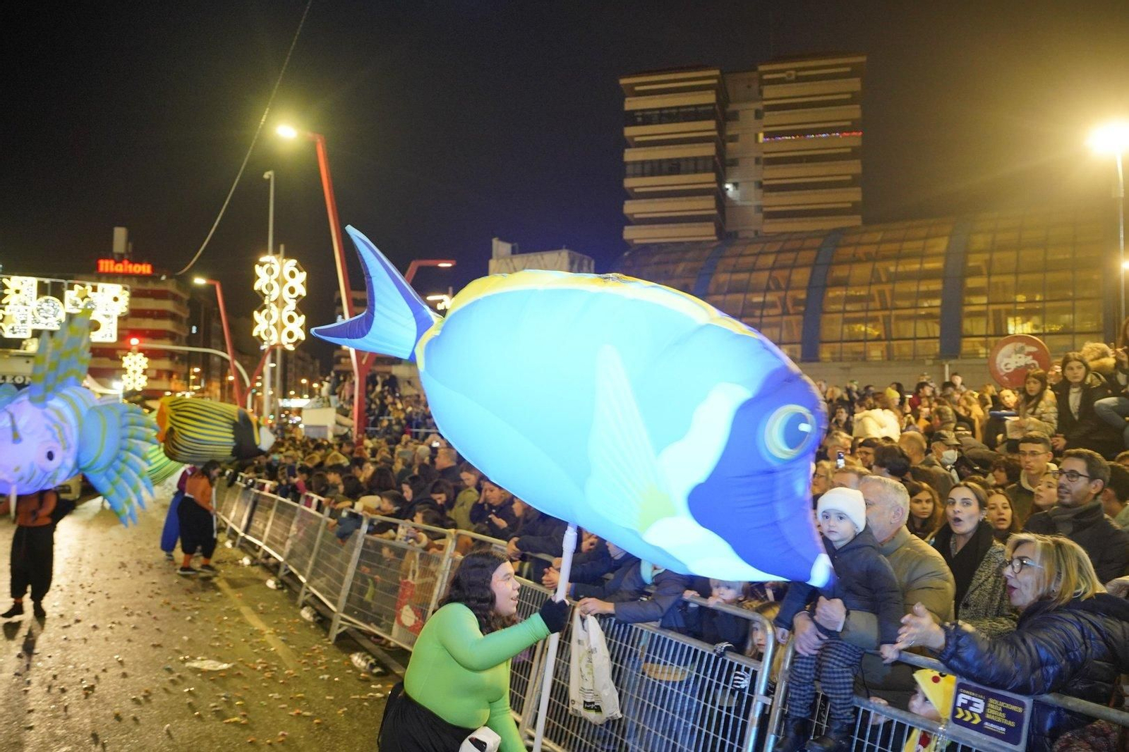 La Cabalgata de los Reyes en Vigo 2024.