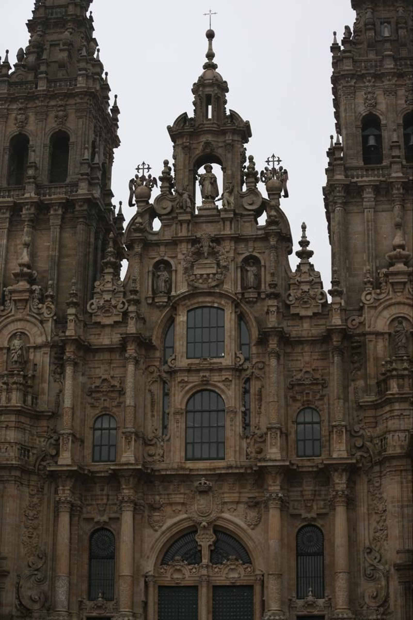 La Catedral de Compostela luce libre de andamios. // Alberte