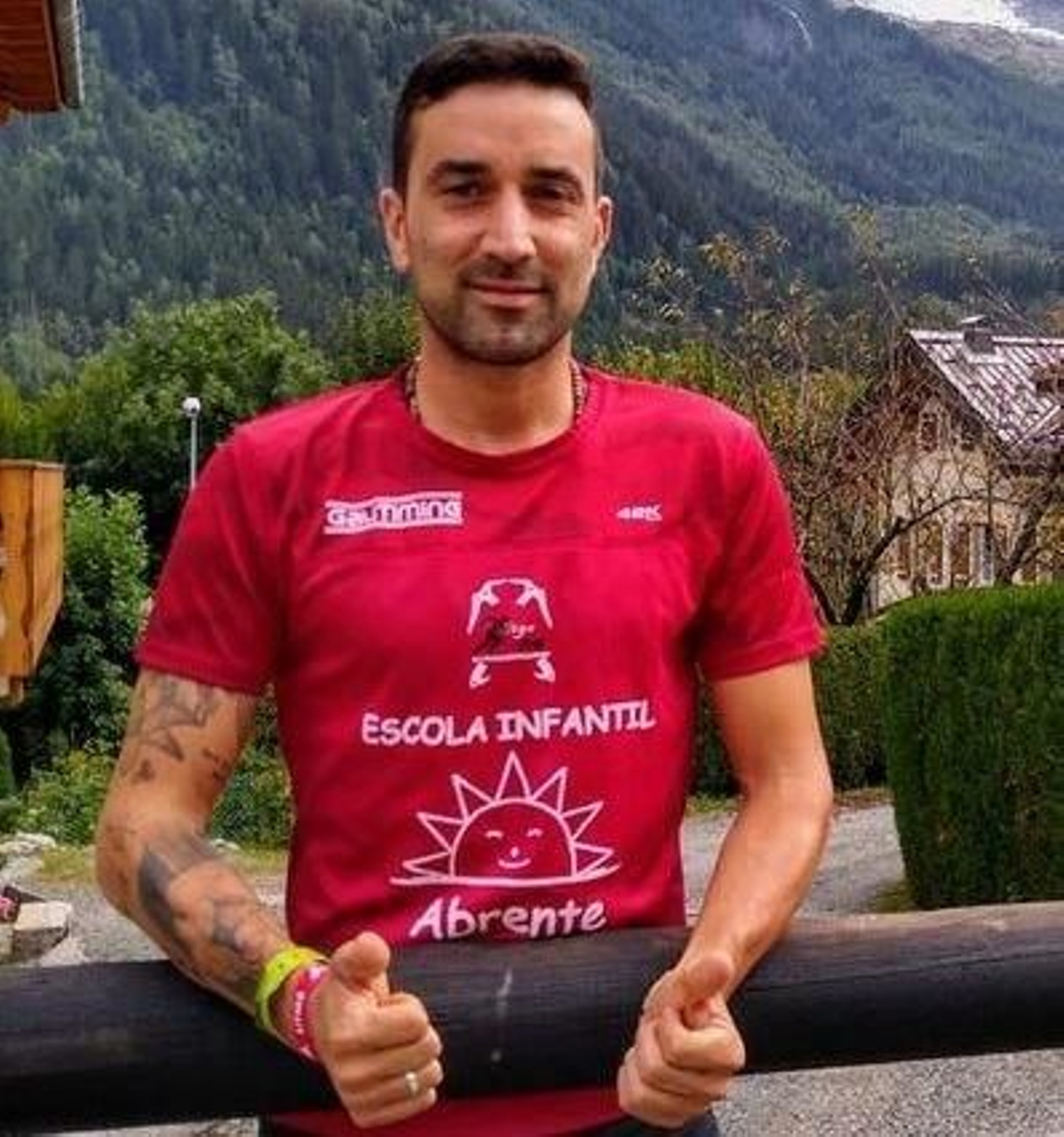 Teles lleva en la zona del Mont Blanc desde el lunes con su mujer.