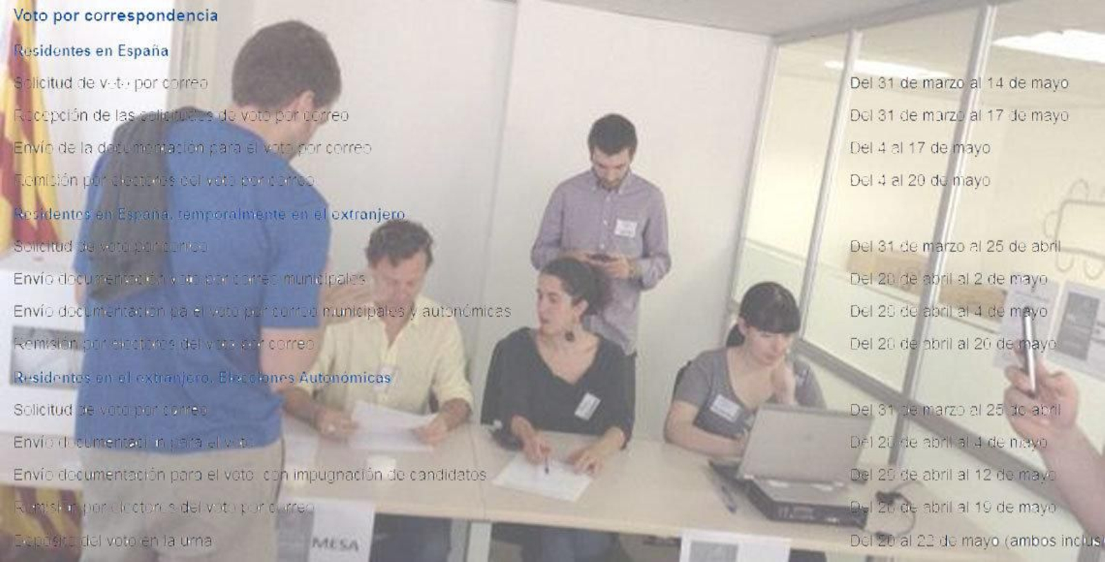 Los plazos se quedan "fuera de plazo" cuando se reside en el continente africano.