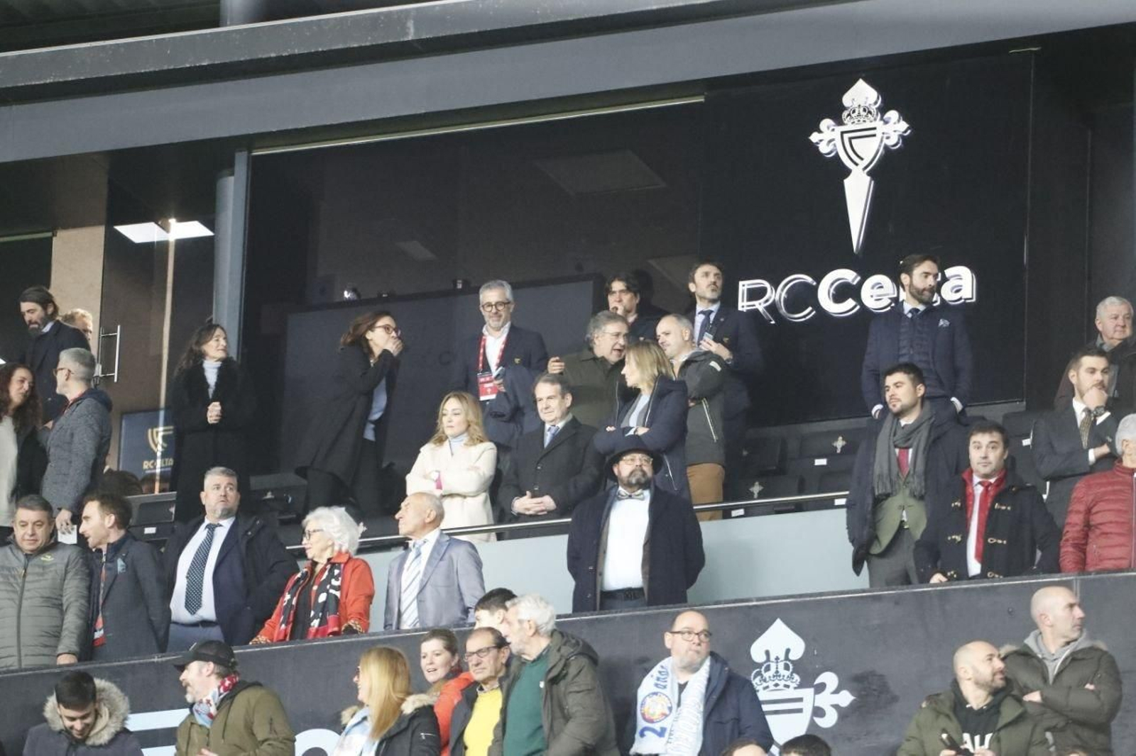 Abel Caballero con Marian Mouriño.