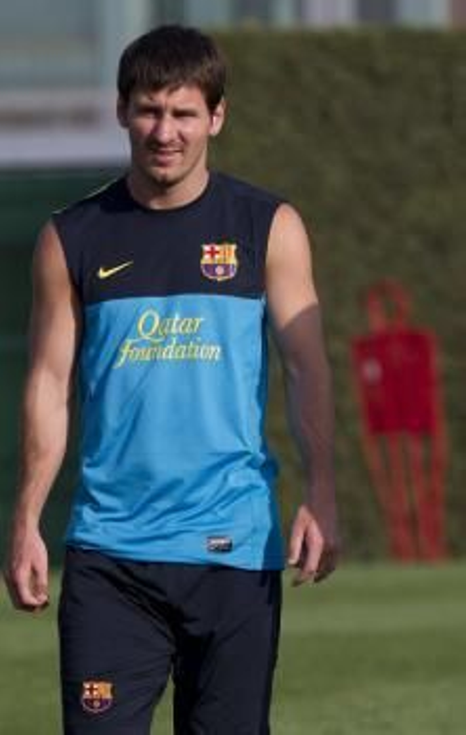 El delantero argentino del Barcelona