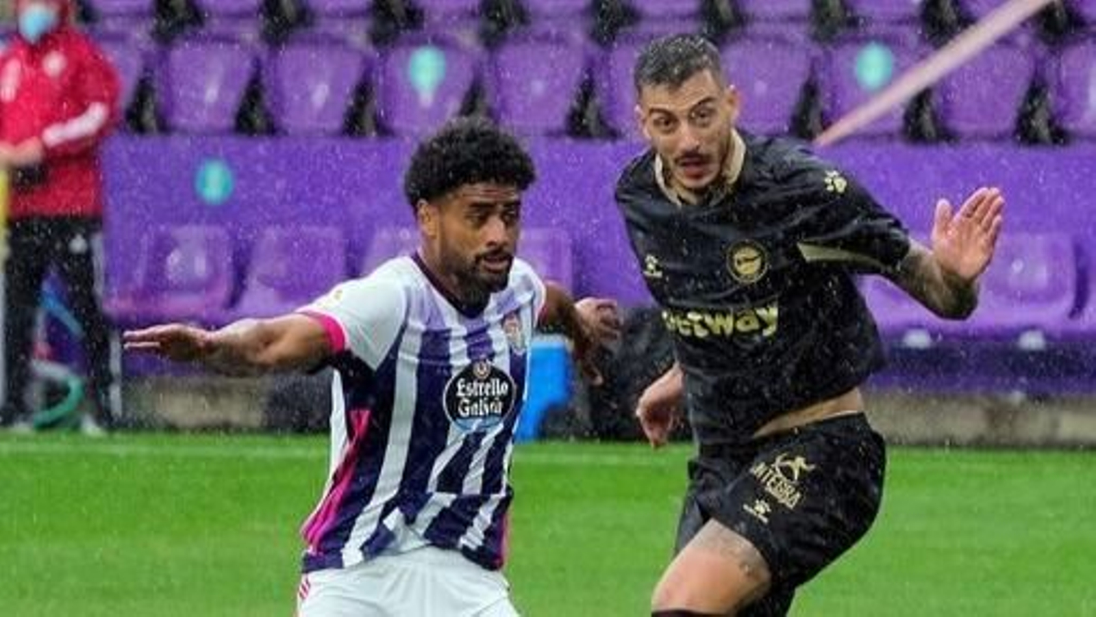 Janko y el excéltico Joselu.