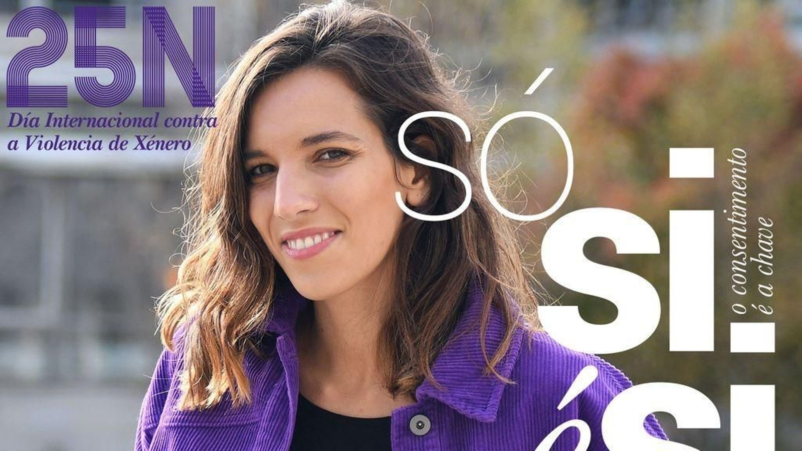 Campaña con motivo del Día contra la Violencia de Género.
