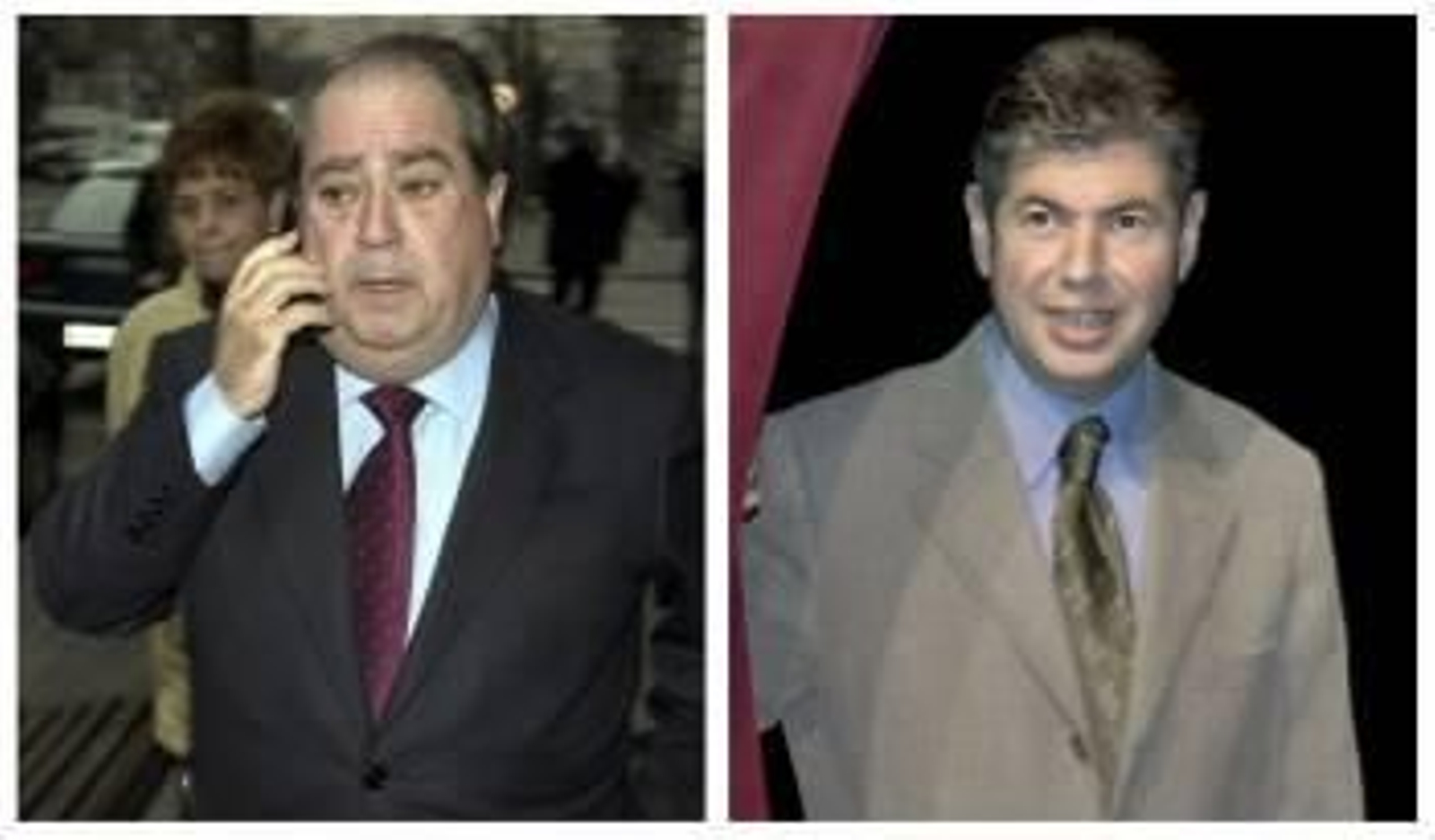 Lluís Prenafeta  y Bartomeu Muñoz. (Foto: EFE)