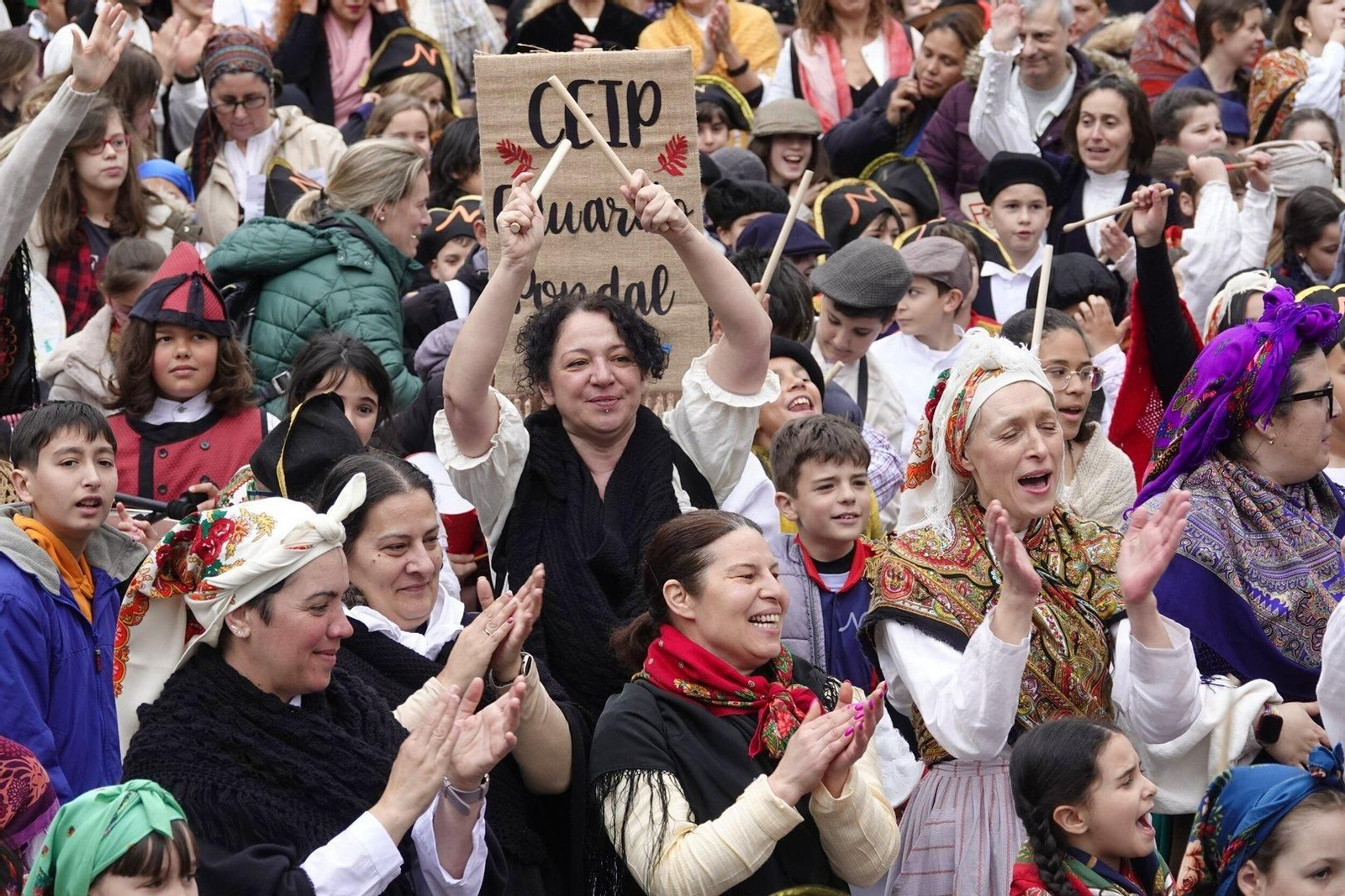 Celebración de la Reconquistiña en Vigo.