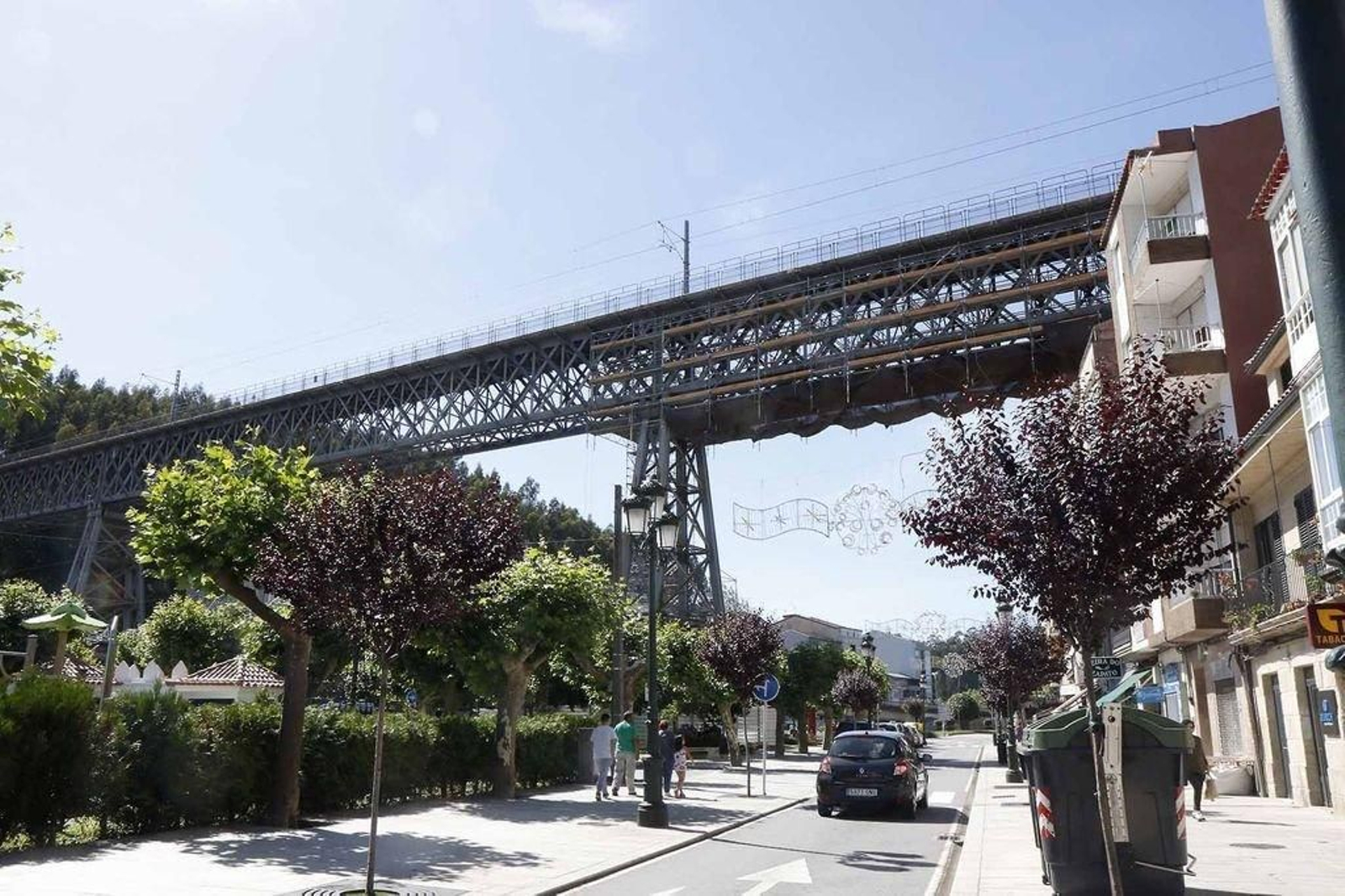 Las obras de reforma del viaducto comenzaron hace dos años y tuvieron un presupuesto de más de dos millones.