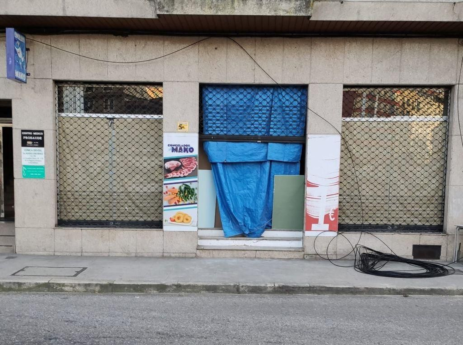 Las obras se retomaron la semana pasada y ayer seguían a buen ritmo.