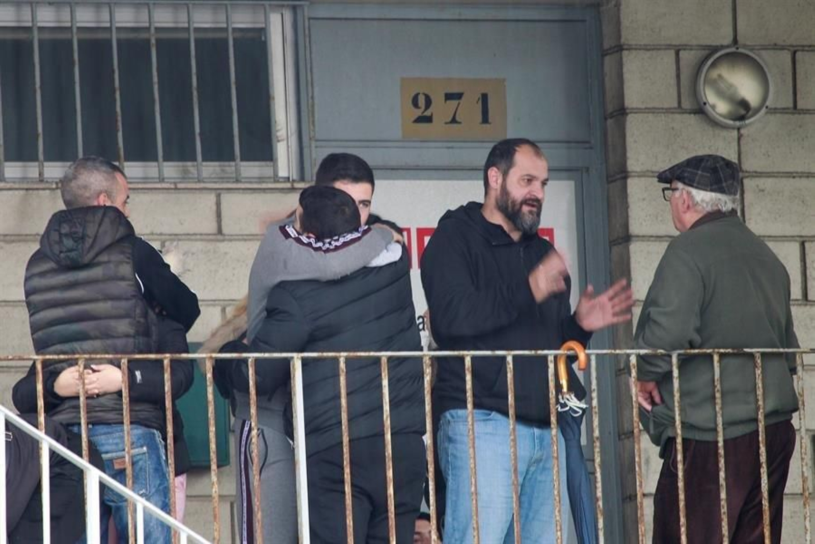 Familiares de los tripulantes del barco pesquero gaditano "Rua Mar" desaparecido