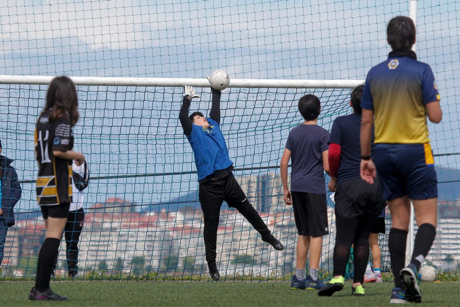 Torneo europeo de fútbol gaélico en Montecastelo.