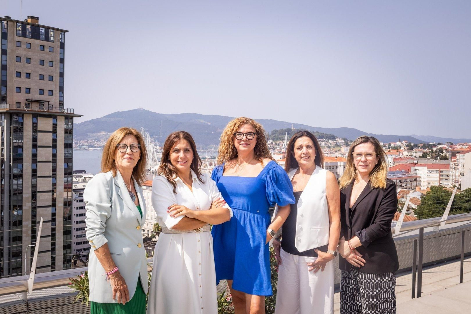 Yoya Núñez, Susana Pérez, Mar Ferrero, Teresa Martínez y Arancha Mañas.