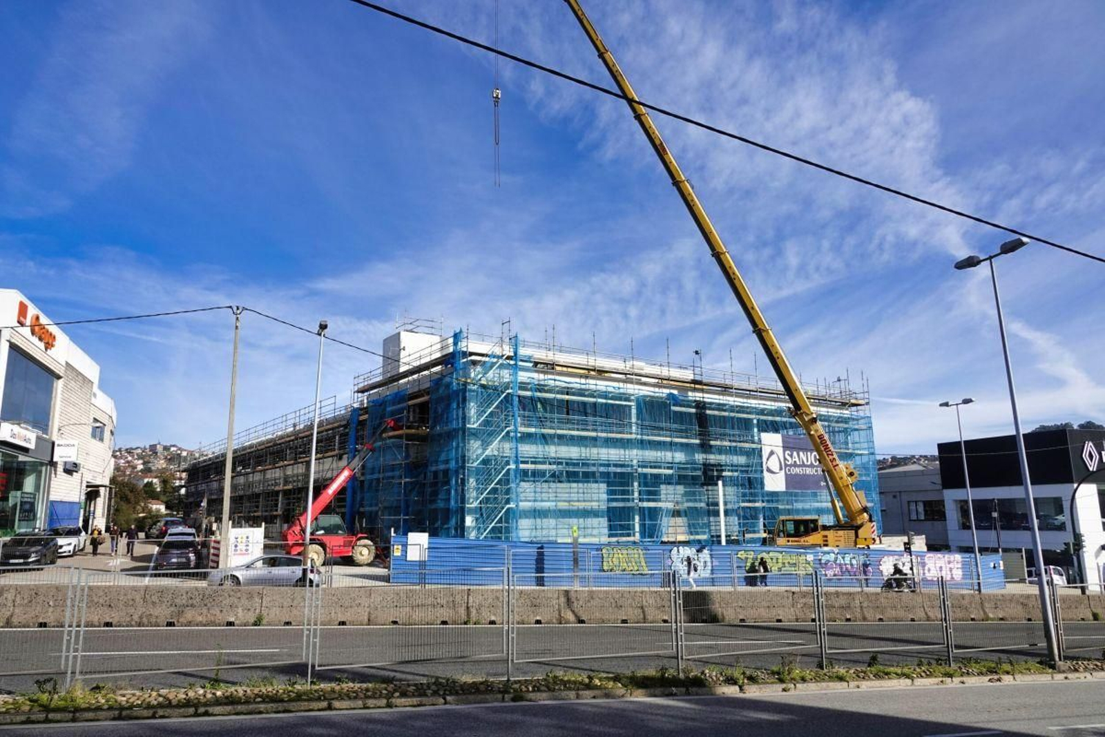Las obras se encuentran en un estado avanzado. La sede ocupará la instalación de un antiguo concesionario.