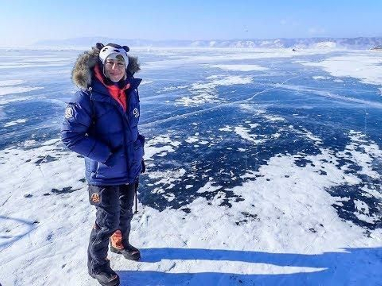 La expedición de Chus Lago, en la recta final en el Lago Baikal de Siberia