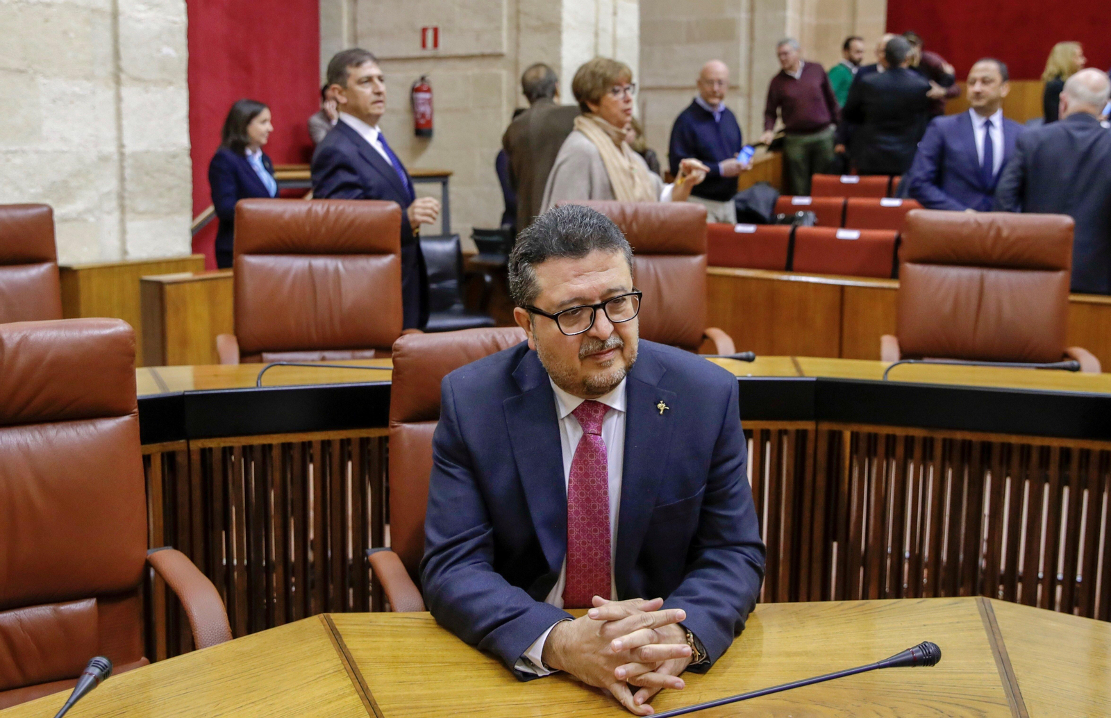 Francisco Serrano, portavoz de Vox en el Parlamento de Andalucía.