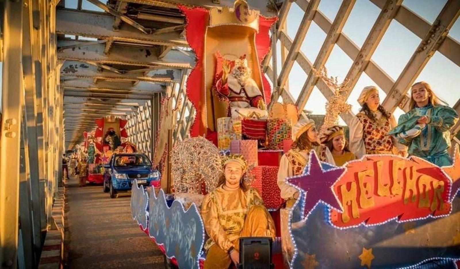 Sus Majestades llegarán en tren a Valença y cruzarán el Miño por el puente internacional de hierro para entrar en la ciudad de Tui.